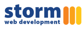 Storm Web Development logo